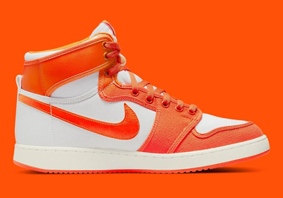 Pre-owned Converse Nike Jordan 1 Retro Ajko Rush Orange Size 12.5 Do5047-801 Rush Orange/white-sail
