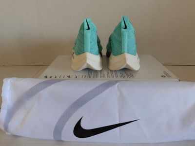 Pre-owned Nike Wmns  Zoom Alphafly Next% Hyper Turquise-white-black Sz 7 [cz1514-300] In Green