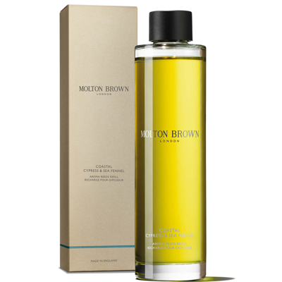 Shop Molton Brown Coastal Cypress And Sea Fennel Aroma Reeds 150ml Refill