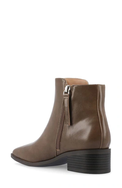 Journee Collection Capri Bootie In Taupe