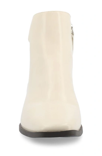 Journee Collection Capri Bootie In Off White