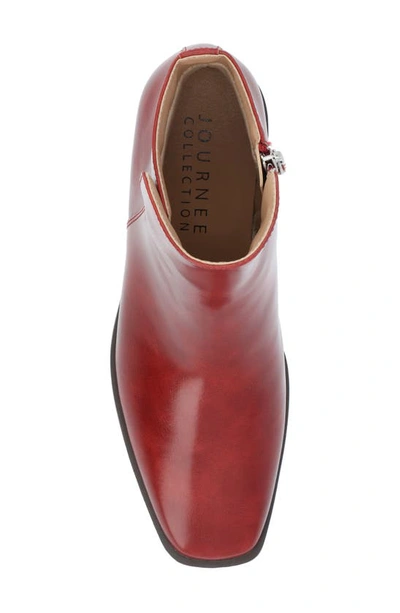 Journee Collection Capri Bootie In Red