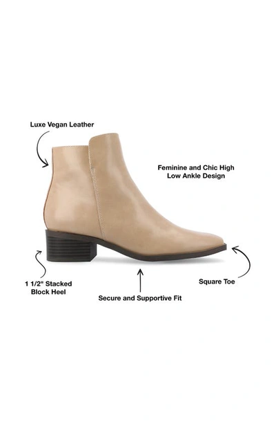 Journee Collection Capri Bootie In Tan