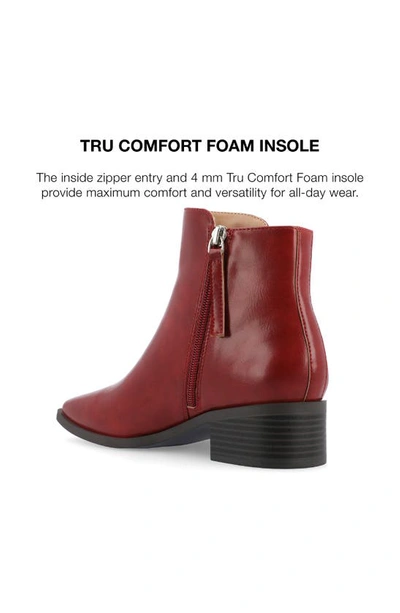 Journee Collection Capri Bootie In Red