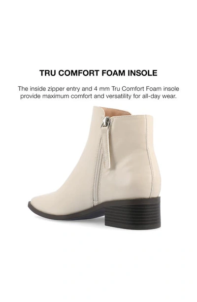 Journee Collection Capri Bootie In Off White