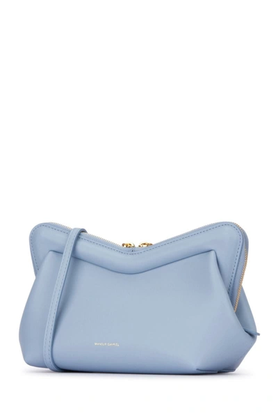 Shop Mansur Gavriel Shoulder Bags In Blue