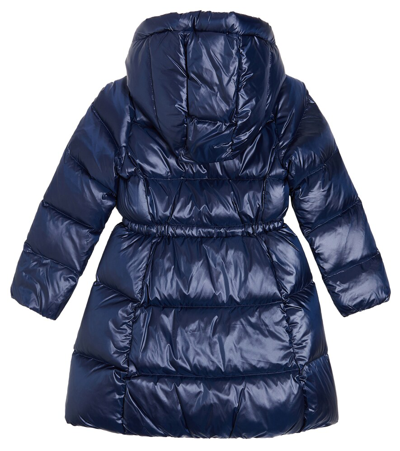 Shop Polo Ralph Lauren Down Jacket In Blue