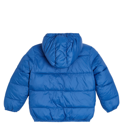 Shop Stella Mccartney Reversible Puffer Jacket In Blue