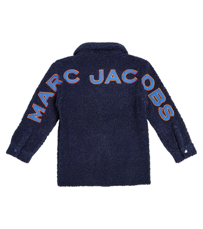 Shop Marc Jacobs Fleece Jacket In Blue