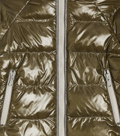 Brunello Cucinelli Down Jacket In Green