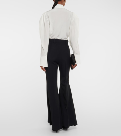 Nina Ricci Flared Pants In Black