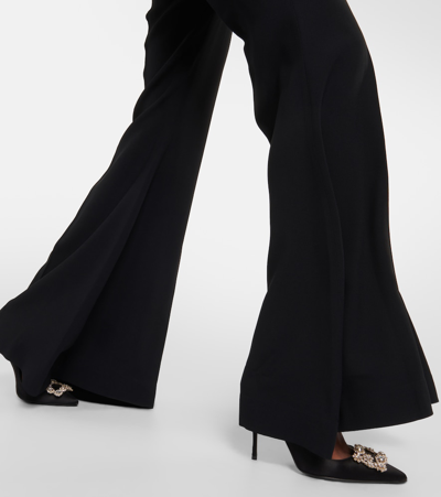 Nina Ricci Flared Pants In Black