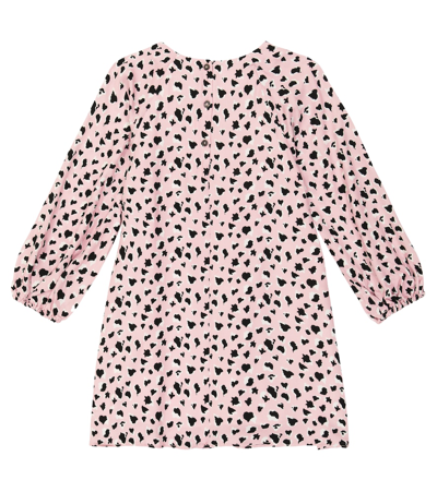 动物棉质连衣裙