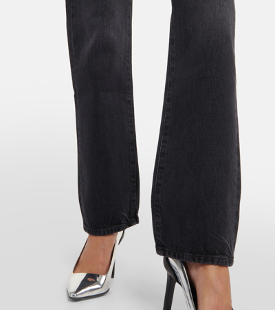 Frame Straight Jeans In Black