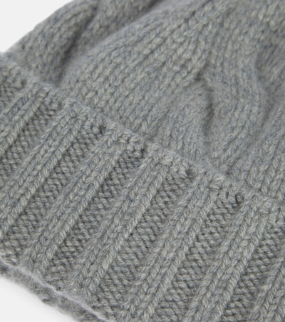 Loro Piana Berretto Cashmere Beanie In Grey