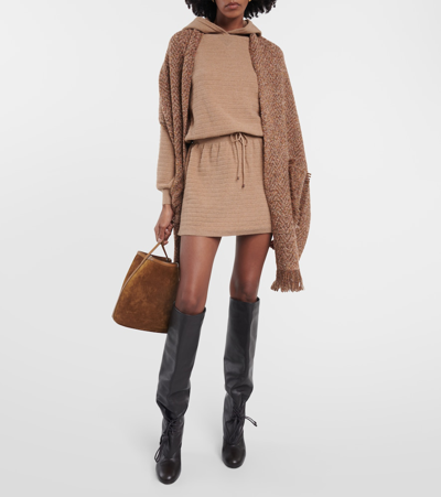 Loro Piana Merano Cashmere Sweater Dress In Multicoloured