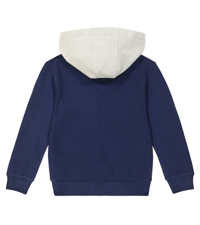 Polo Ralph Lauren Cotton Jersey Sweatshirt In Blue