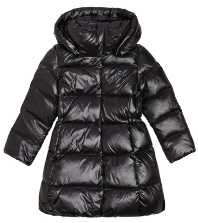 Shop Polo Ralph Lauren Down Jacket In Black