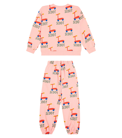 Jellymallow Scoot Sweatshirt And Sweatpants Set In Pink