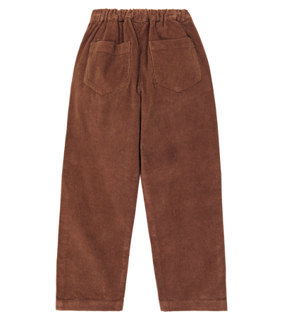 Jellymallow Cat Corduroy Pants In Brown