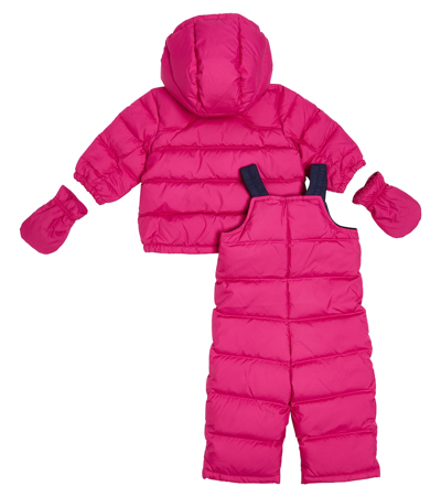 Shop Polo Ralph Lauren Baby Ski Jacket And Pants Set In Pink