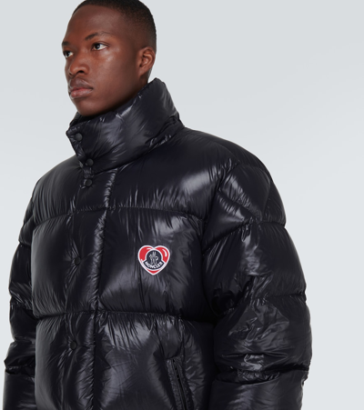Shop Moncler Misam Down Puffer Jacket In Black