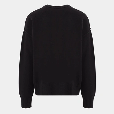 Shop Ami Alexandre Mattiussi Ami Paris Sweaters Black