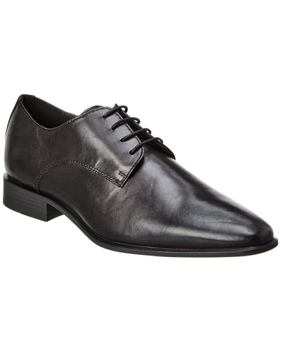 Shop Geox High Life Leather Oxford In Black