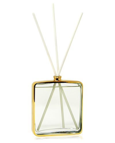 Shop Vivience Framed Square Shaped Diffuser, Zen Tea Scent In Gold