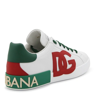 Shop Dolce & Gabbana Sneakers In Smeraldo Rosso