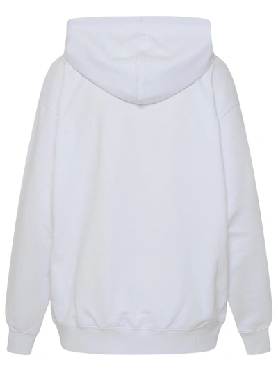 Shop Kenzo Tiger Tail K Cotton Sweatshirt In White