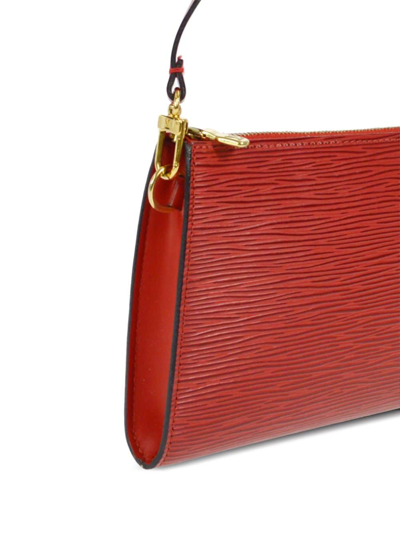 Louis Vuitton 2000 Camellia Red Epi Pochette Shoulder Bag · INTO