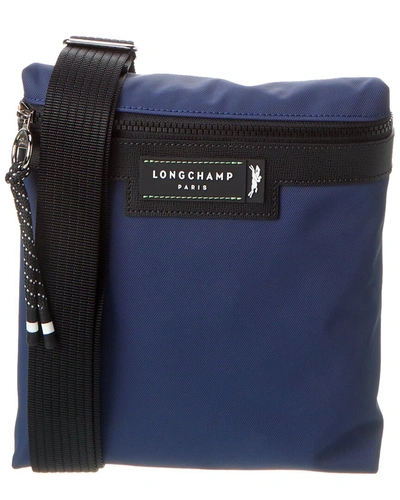 Shop Longchamp Le Pliage Energy Canvas Bag In Blue