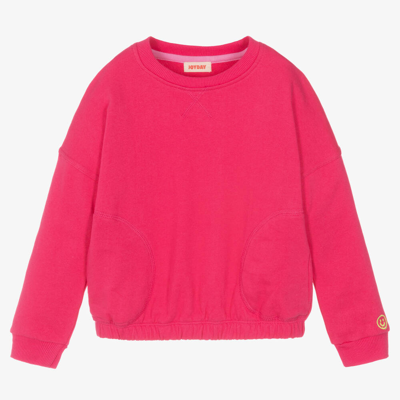 Shop Joyday Girls Pink Cotton Jersey Sweatshirt