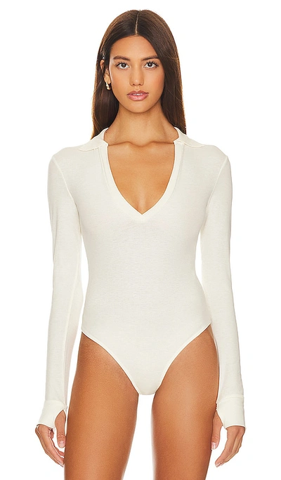 Shop Free People X Intimately Fp Do It Right Bodysuit In Blanchette