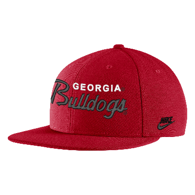 Shop Nike Georgia  Unisex College Cap In Red