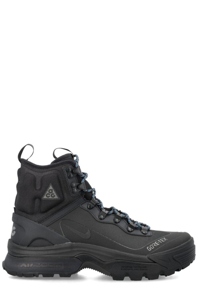 Shop Nike Acg Zoom Gaiadome Gore Tex Sneakers In Black