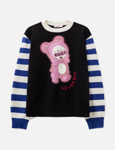 Shop Charles Jeffrey Loverboy Cute Gromlin Sweater In Black