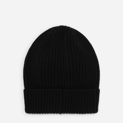 Shop Dolce & Gabbana Wool And Cashmere Hat In Black