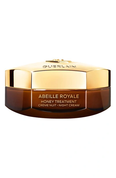Guerlain Abeille Royale Honey Treatment Refillable Night Cream With Hyaluronic Acid In Transparent