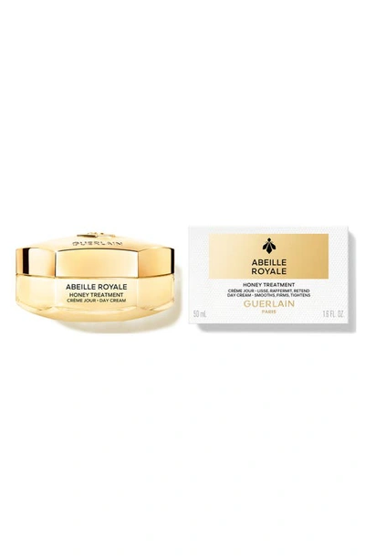 Shop Guerlain Abeille Royale Honey Treatment Refillable Day Cream With Hyaluronic Acid, 1.7 oz In Bottle