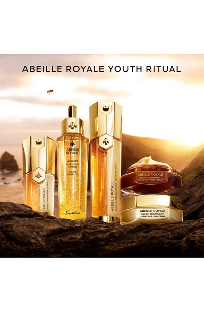 Guerlain Abeille Royale Honey Treatment Refillable Night Cream With Hyaluronic Acid In Transparent