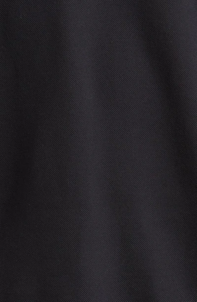 Shop Emporio Armani Tipped Polo In Solid Black