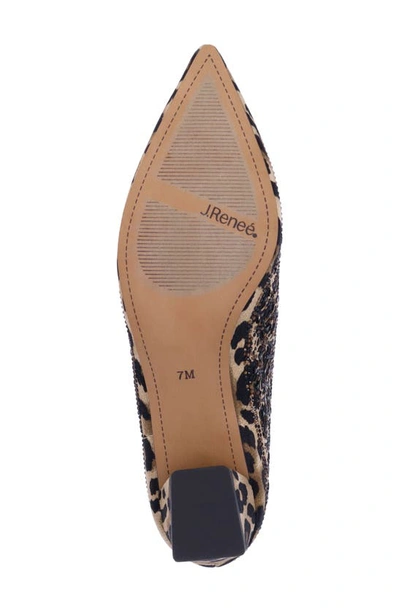 J. Reneé Jacinta Pointed Toe Bootie In Brown/ Black