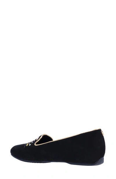 J. Reneé New Year Embroidered Loafer In Black