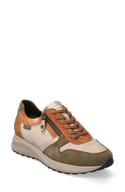 Shop Mephisto Kim Sneaker In Loden Combo