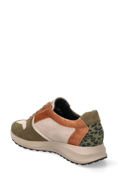 Shop Mephisto Kim Sneaker In Loden Combo