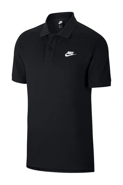 Shop Nike Sportswear Polo In Black/ White