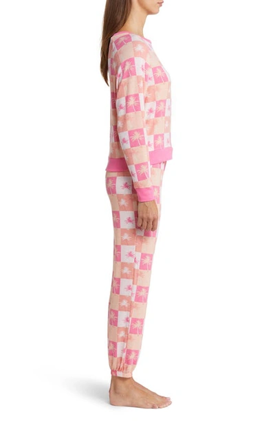 Honeydew Intimates Star Seeker Pajamas In Sweet Pea Check