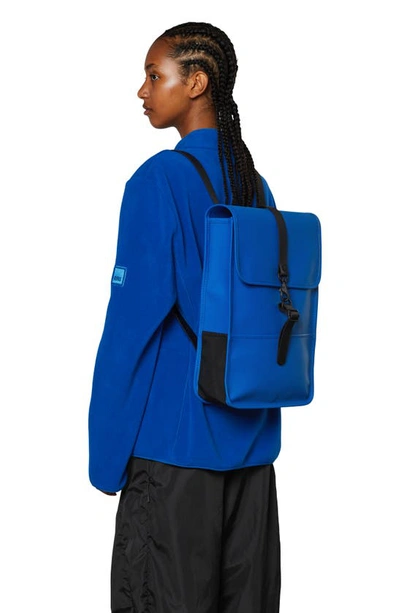 Shop Rains Mini Waterproof Backpack In Waves